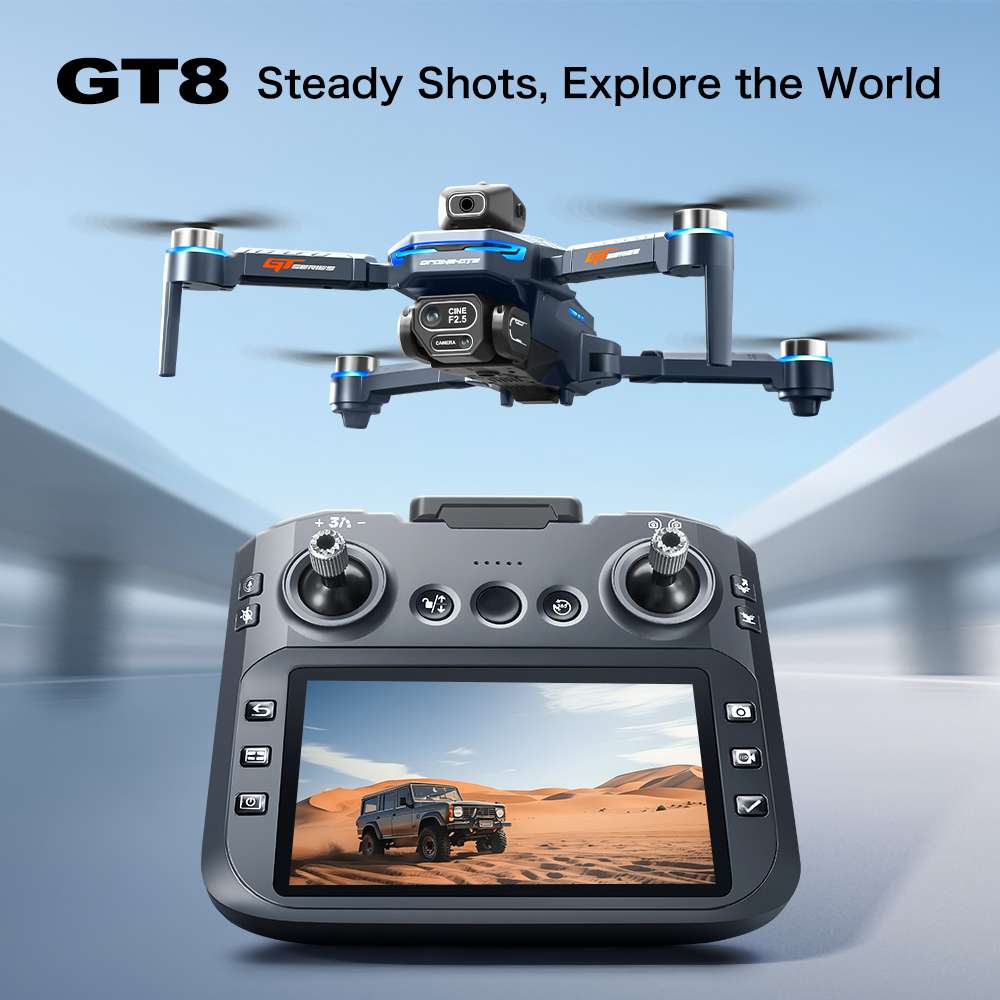 Drone Pieghevole GT8 Max con D - Drone Video Production recensione e prezzo