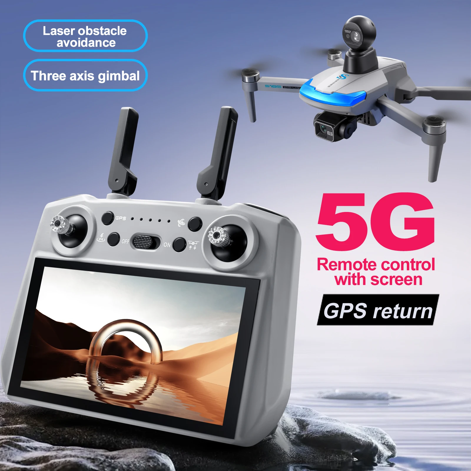 S185 Drone professionale 2.7K  - Drone Multispectral recensione e prezzo