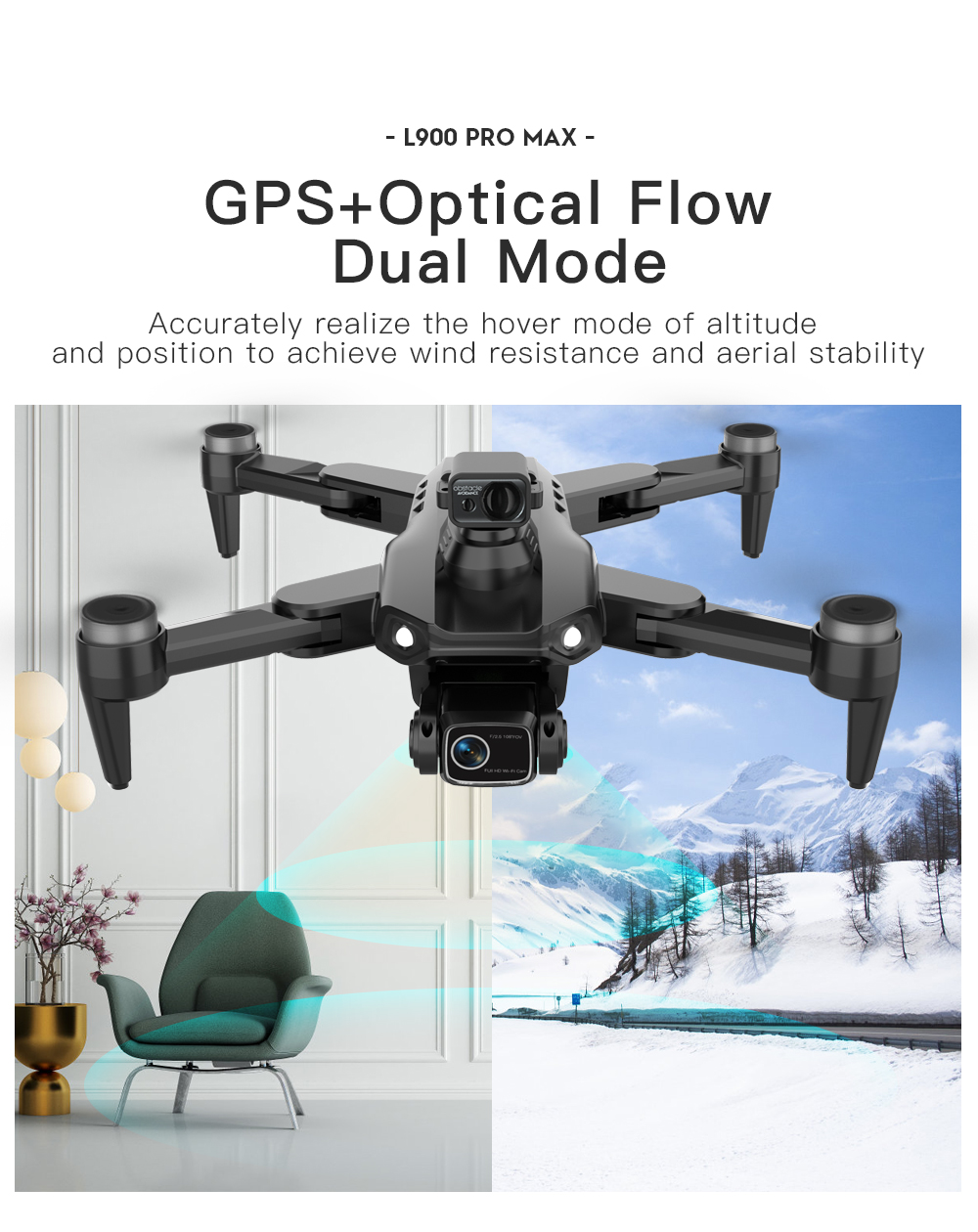 LYZRC L900 PRO MAX Laser per e - Drone Multispectral recensione e prezzo